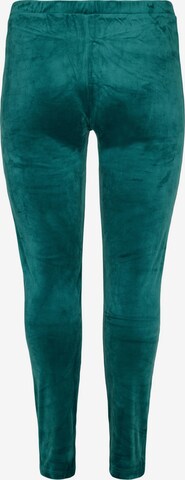 Zizzi Skinny Leggings 'HELENA' in Grün