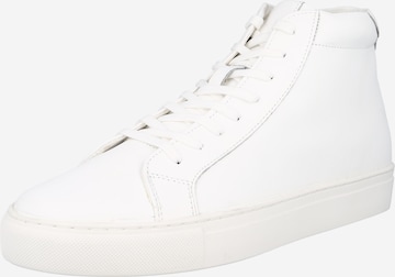 BURTON MENSWEAR LONDON Sneakers hoog in Wit: voorkant
