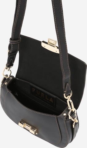 FURLA - Mala de ombro 'CLUB' em preto