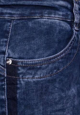 STREET ONE Tapered Jeans in Blauw