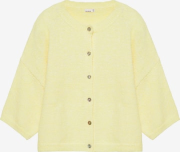 Cardigan Pull&Bear en jaune : devant