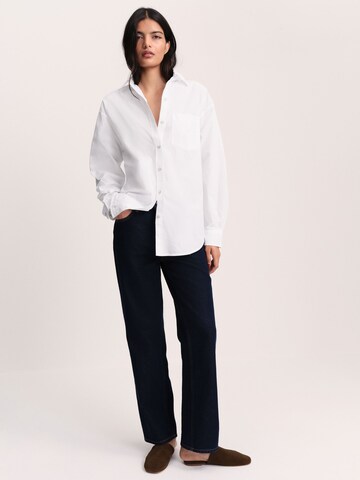 The Set Blouse in Wit