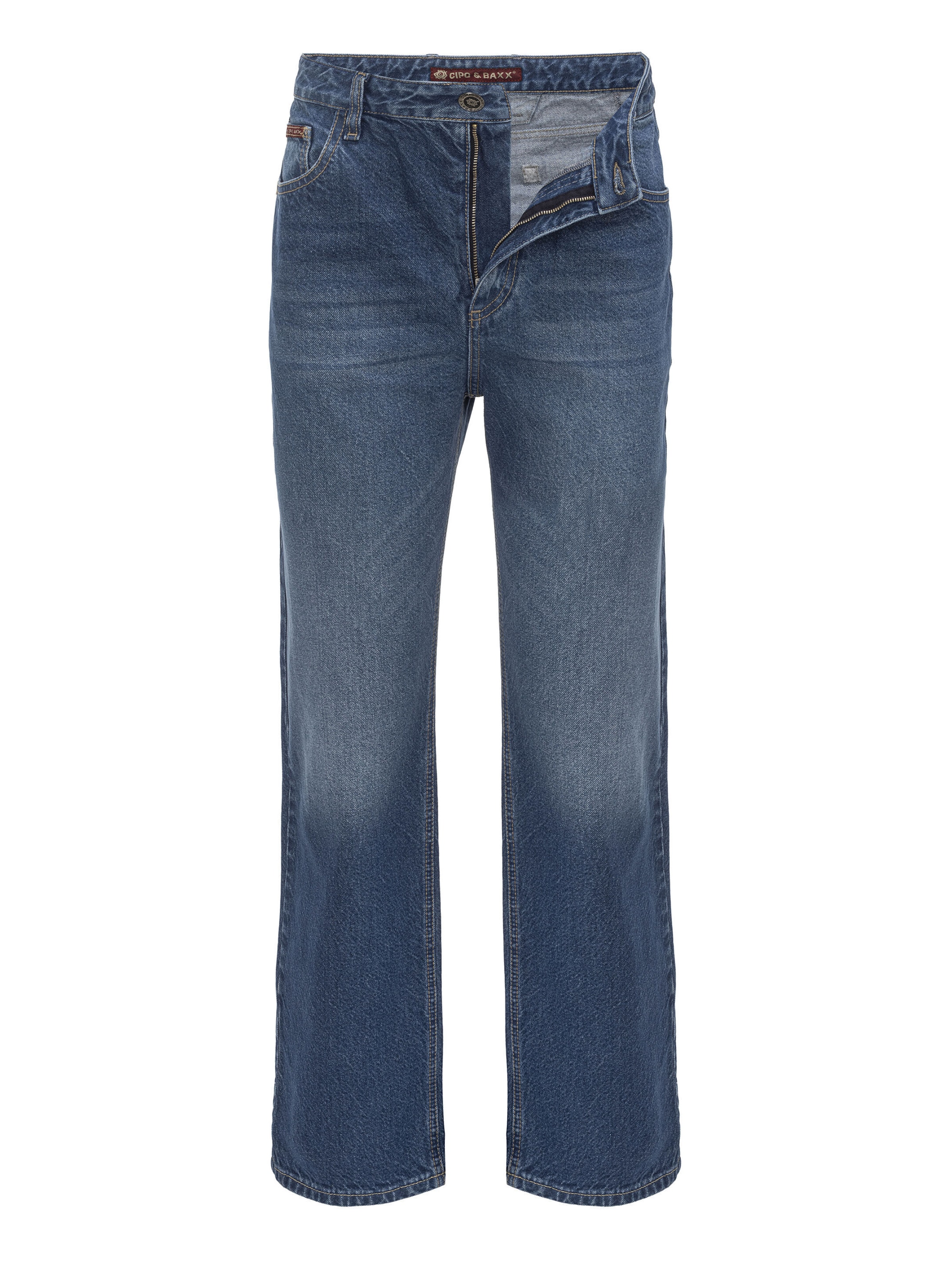 CIPO & BAXX Jeans 'CD903' in 29/32 in de kleur Blauw, Productweergave