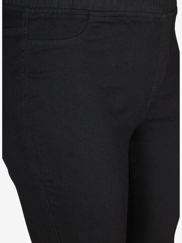 Zizzi - Skinny Jeggings en negro