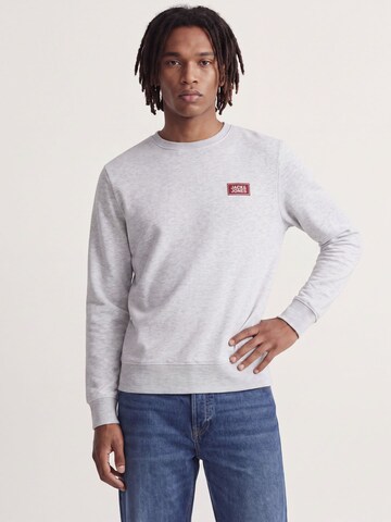 JACK & JONES Sweatshirt 'JJRush' in Blue: front