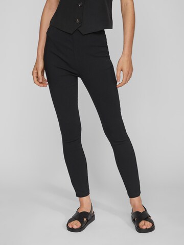 VILA Skinny Leggings 'NINNA' in Black: front