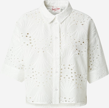 OUIBluza - bijela boja: prednji dio