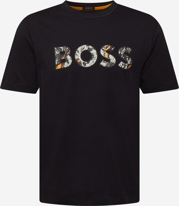 BOSS Shirt 'Teetrury' in Black: front