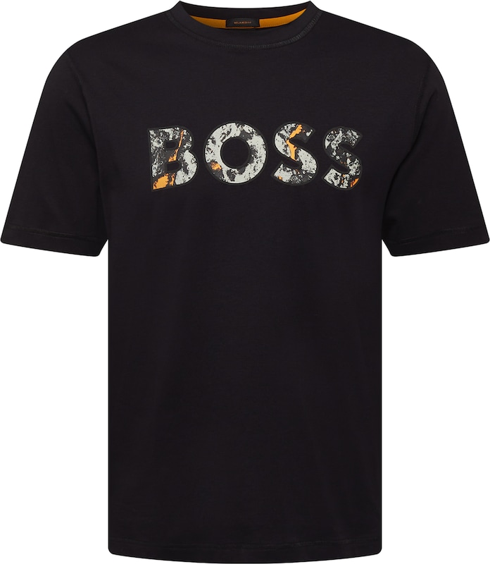BOSS Orange T-Shirt 'Teetrury' in Schwarz