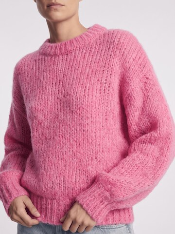 americandreams Oversized Sweater 'Leonnie' in Pink