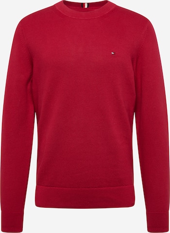 Pullover di TOMMY HILFIGER in rosso: frontale