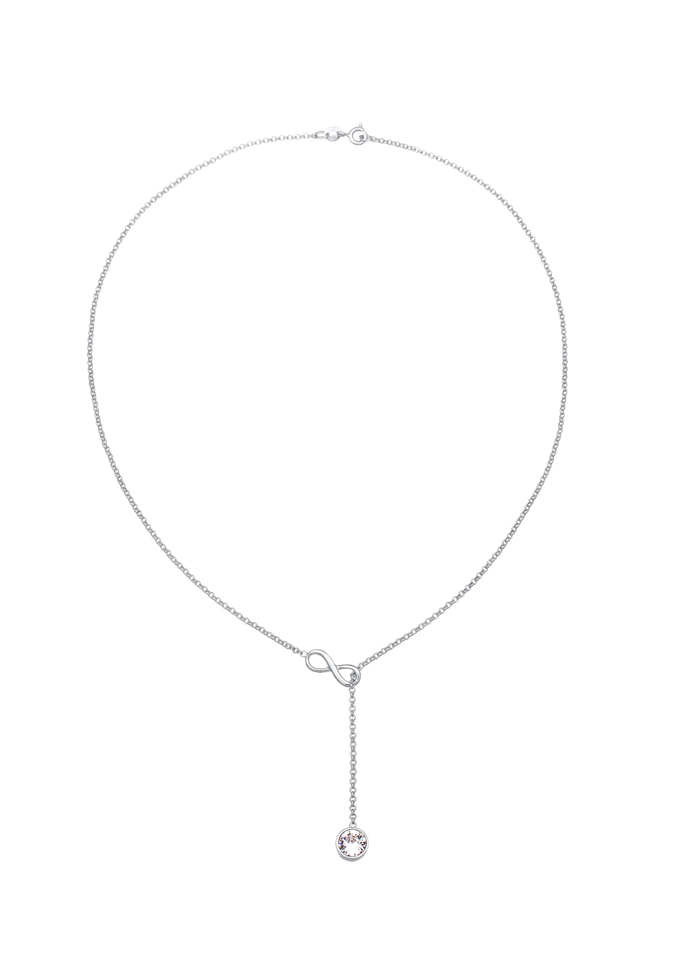 ELLI Ketting 'Infinity' in Zilver