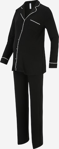 Lindex Maternity Pyjama värissä musta: etupuoli