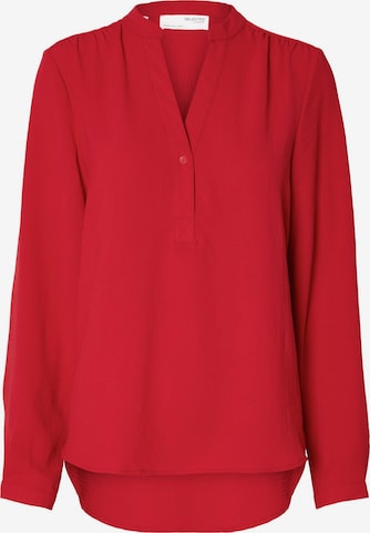 SELECTED Blouse 'Mivia' in Rood: voorkant