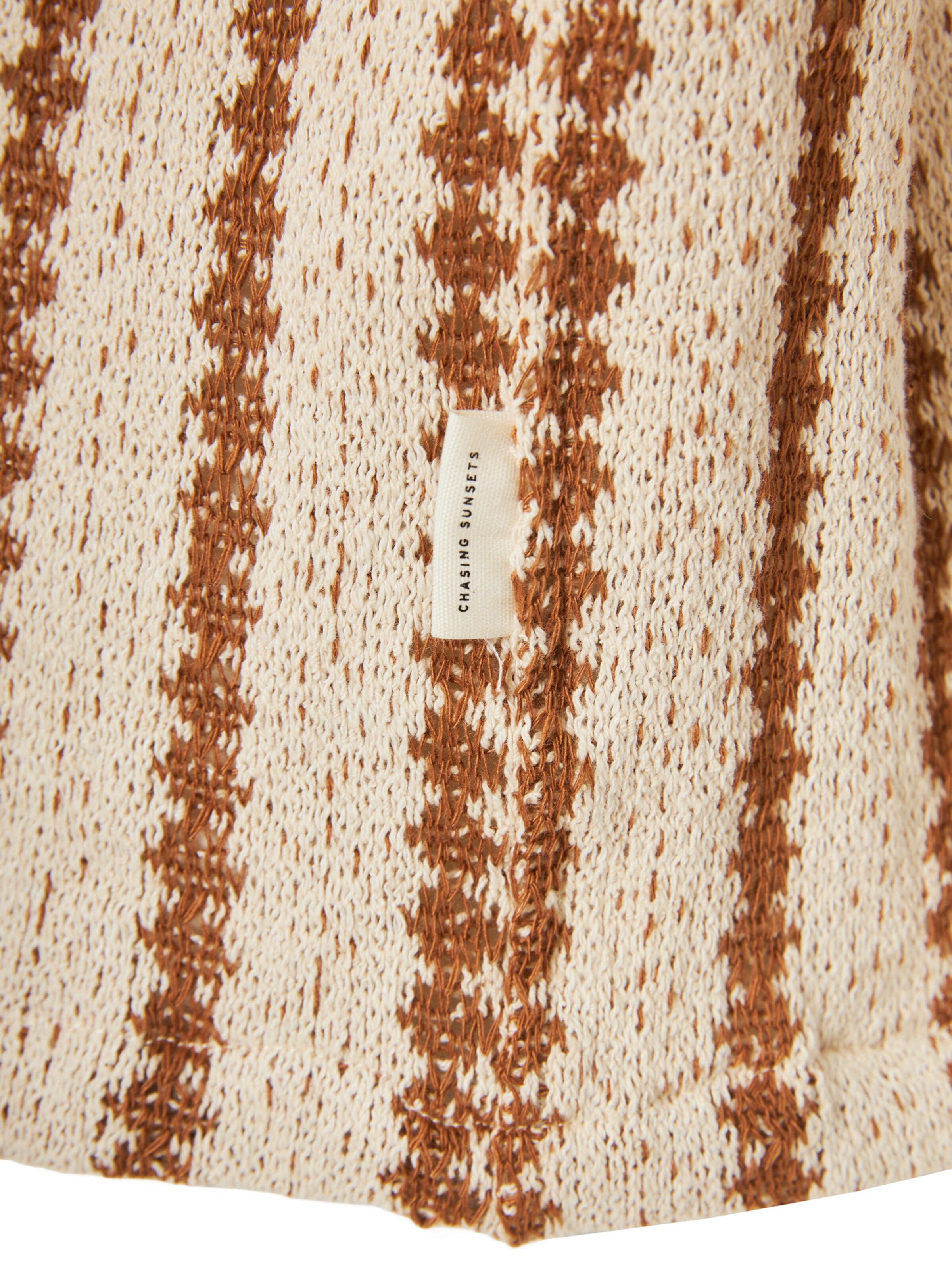 Fit confort Chemise Funky Buddha en beige