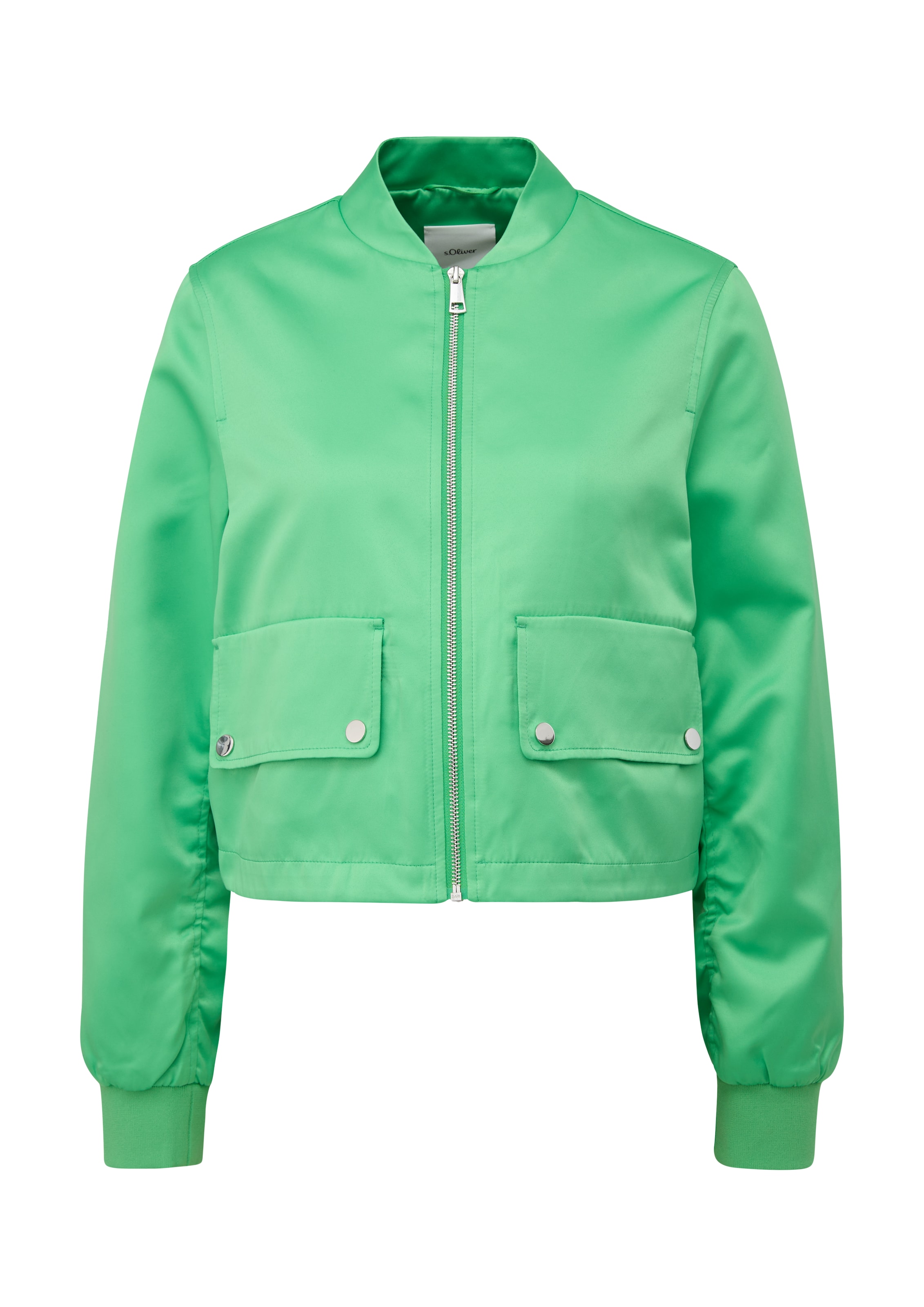Veste mi-saison s.Oliver BLACK LABEL en vert : devant