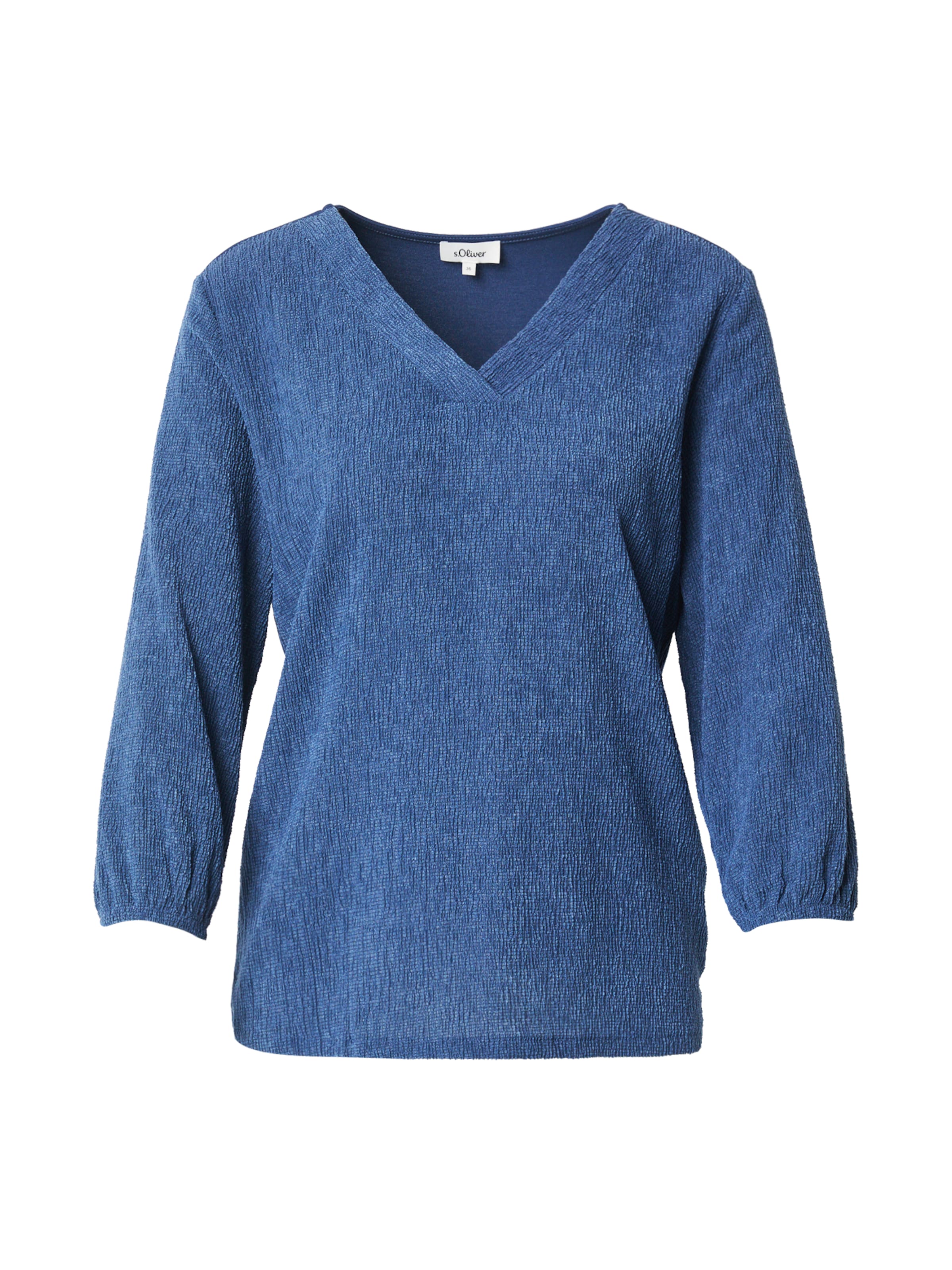 s.Oliver Μπλουζάκι σε μπλε: μπροστά