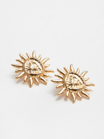 Boucles d'oreilles Pull&Bear en or