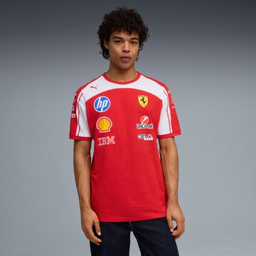 PUMA Functioneel shirt 'Scuderia Ferrari HP Replica' in Rood: voorkant