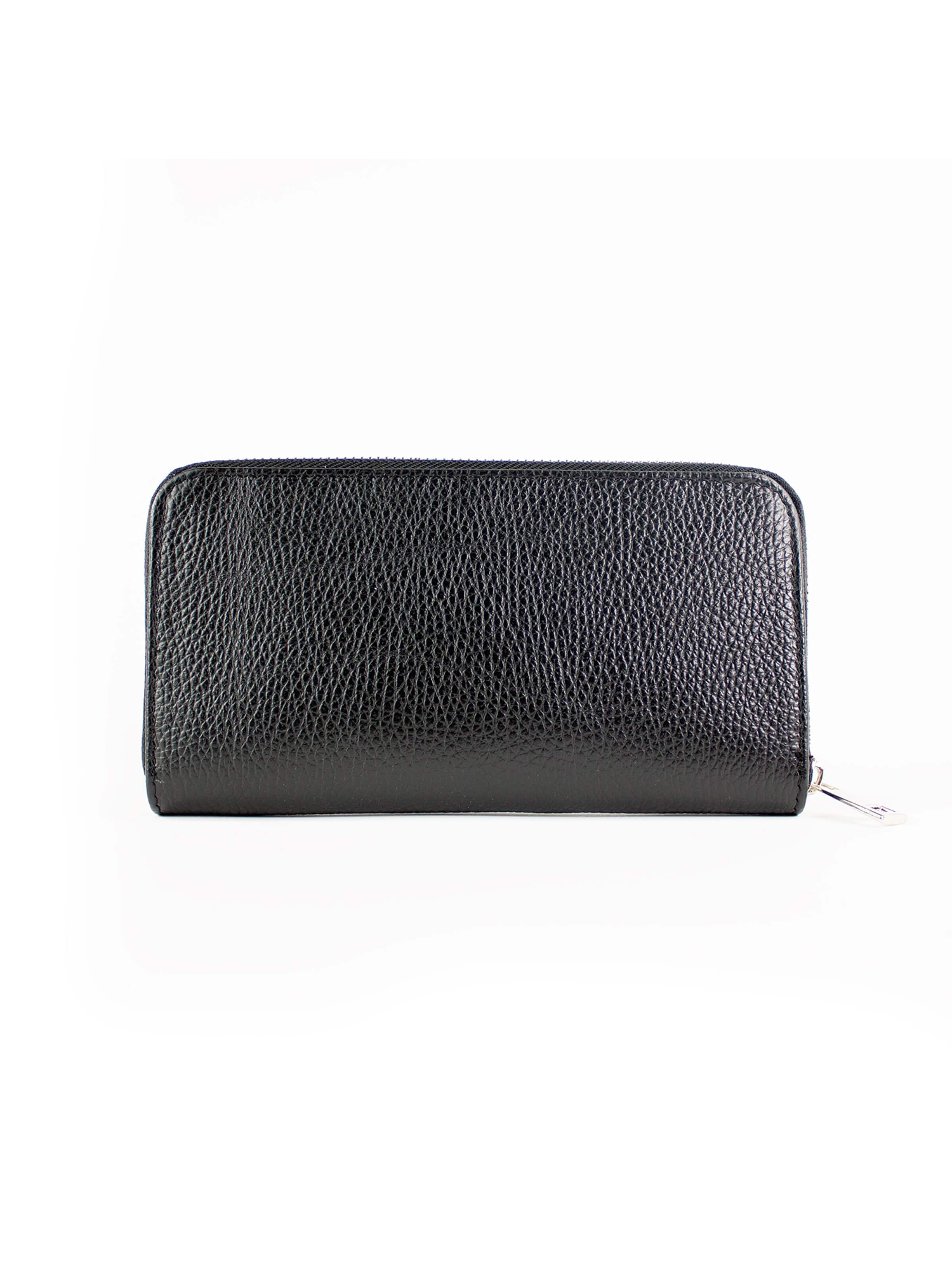lePelou Wallet 'FELICITAS' in Black: front