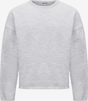 WEEKDAY Pullover 'Kimmo' i grå: forside