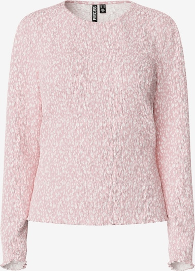 PIECES Paita 'PCFlora' värissä roosa / valkoinen, Tuotenäkymä