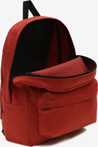 VANS - Mochila 'Ols skool III' em vermelho