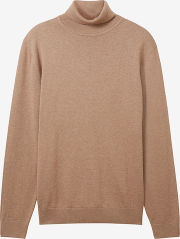 TOM TAILOR Sweater in Brown: front