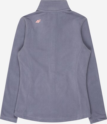 4F Athletic Fleece Jacket in Blue