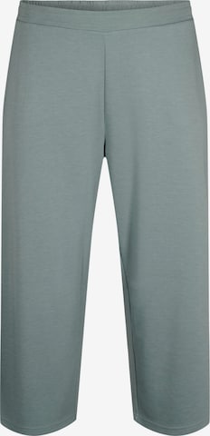 Pantalon de pyjama 'Malisa' Zizzi en vert : devant
