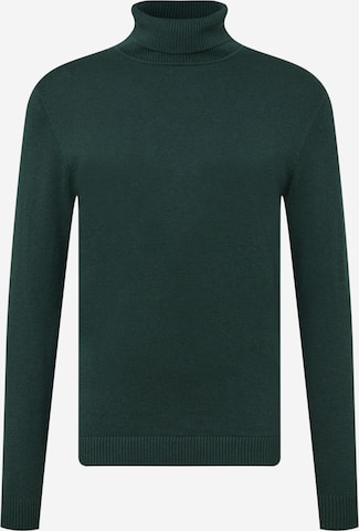 TOM TAILOR Sweater in Green: front