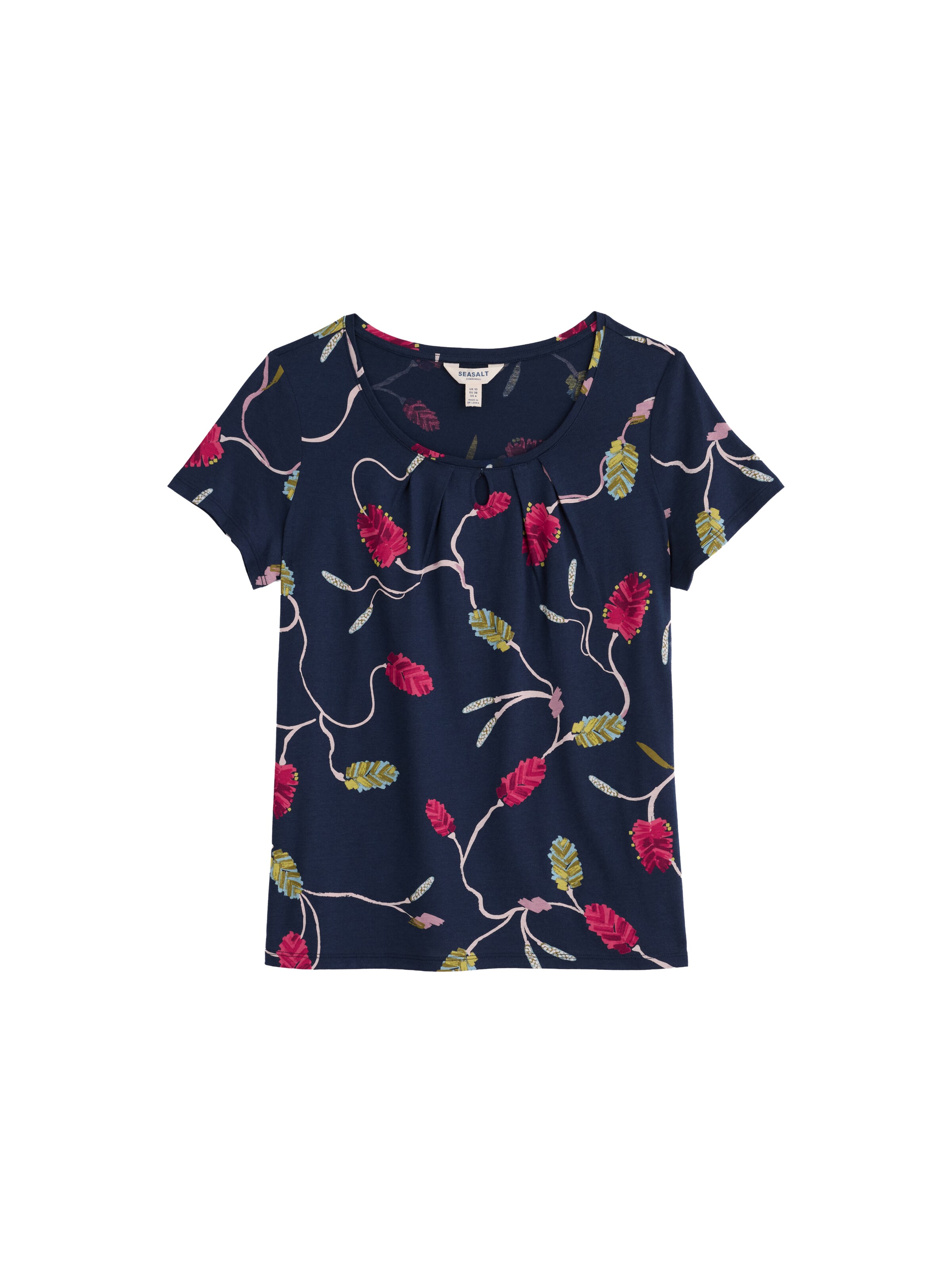 Seasalt Cornwall Blouse 'Appletree' in Blauw: voorkant