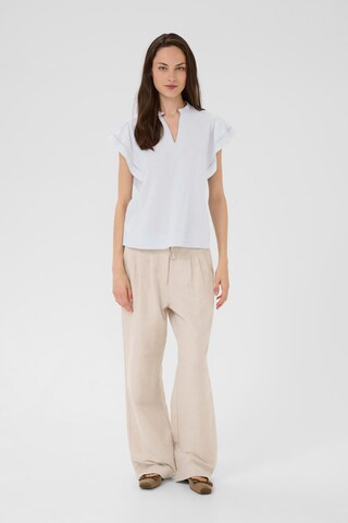 KAREN BY SIMONSEN Blouse 'Ommi' in White: front