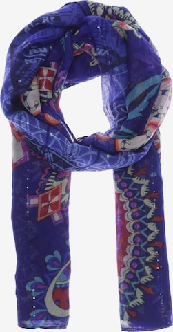 Desigual Scarf & Wrap in One size in Blue: front