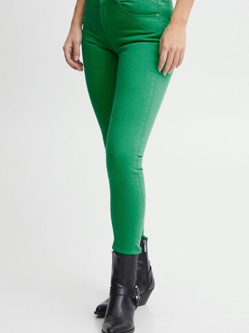 b.young Skinny Jeans 'Lola' in Groen: voorkant