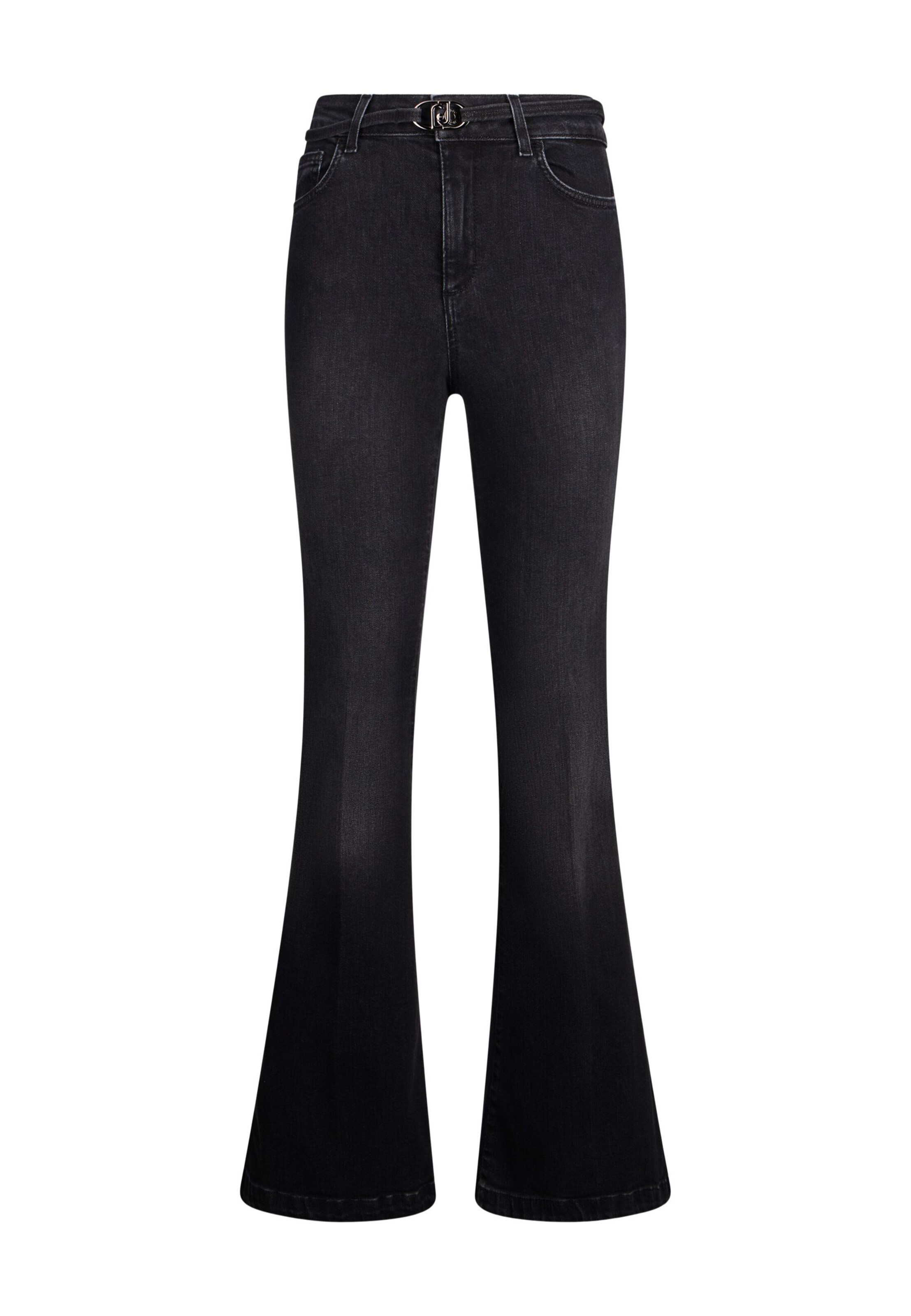 évasé Jean Liu Jo en gris : devant