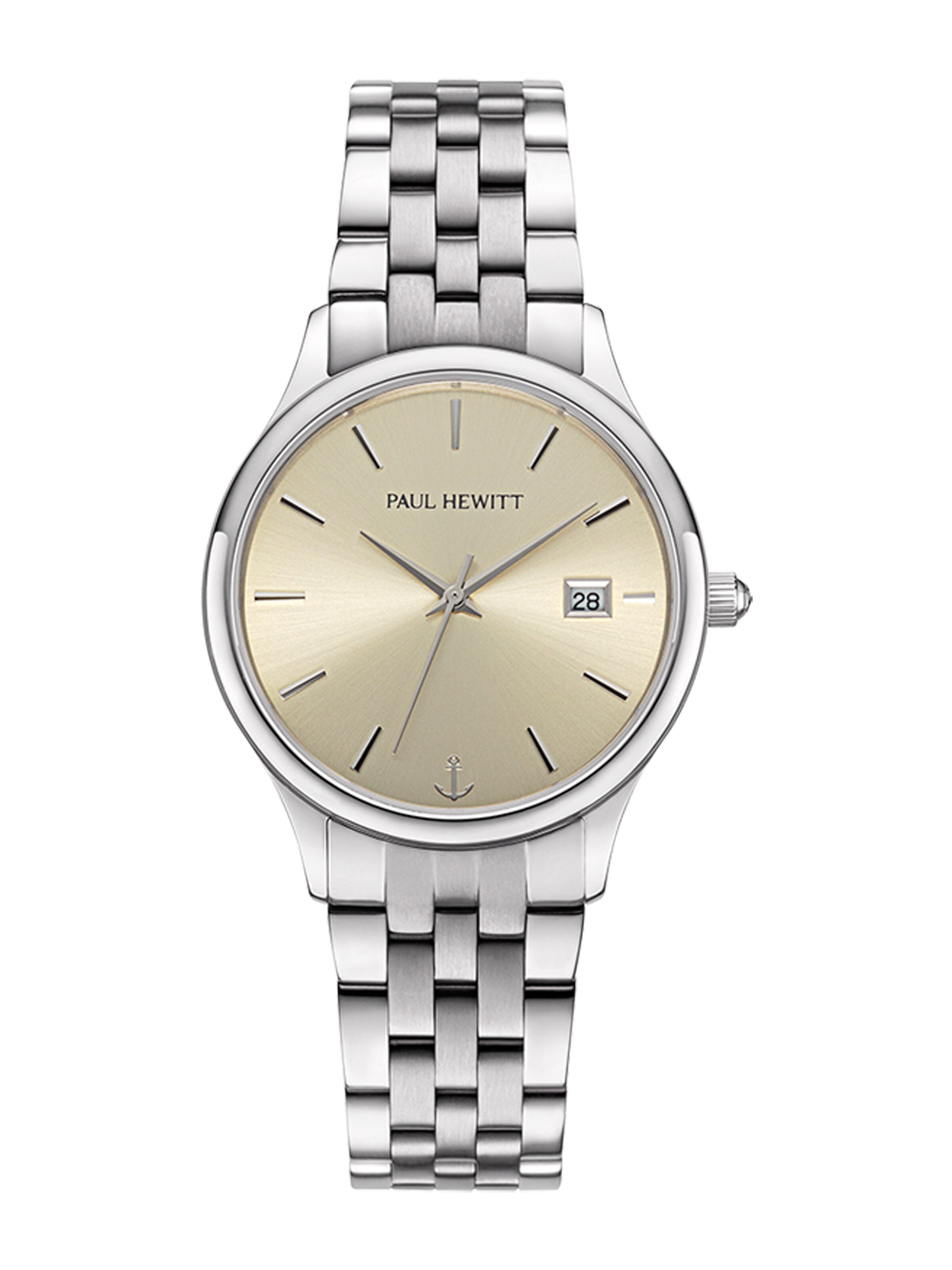 Paul Hewitt Uhr 'Onda' in Silber: Vorderseite