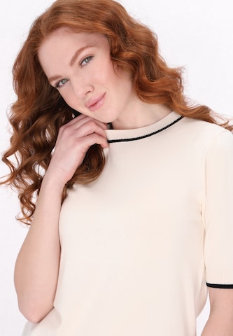 DreiMaster Klassik Sweater 'Classic Look' in Beige