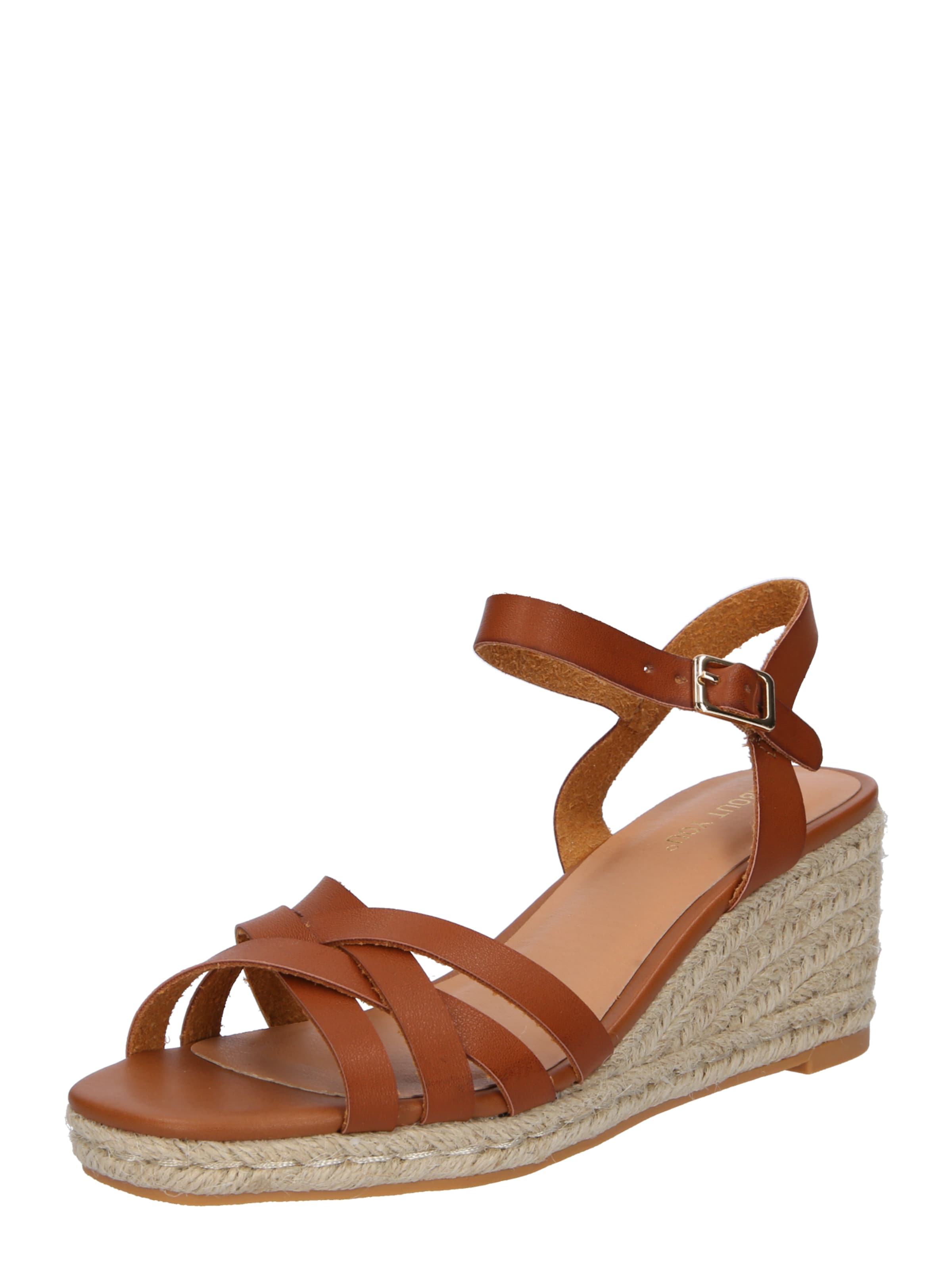 ABOUT YOU Lodičky 'Mailin' – hnědá: přední strana