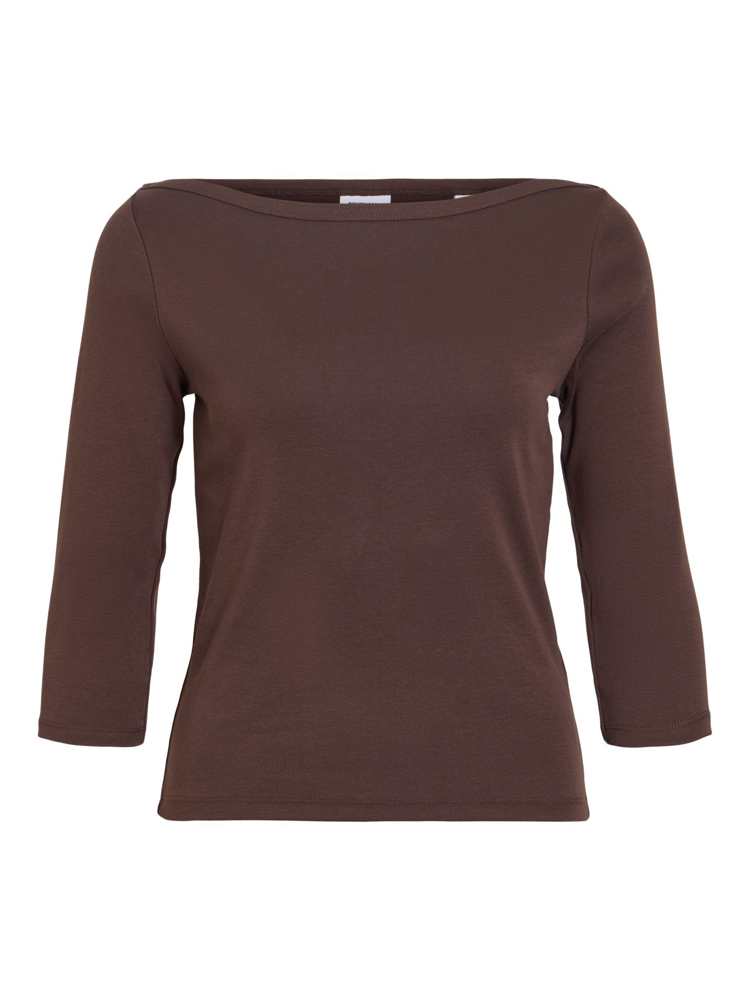 Noisy may Shirt 'NMStormi' in Brown: front