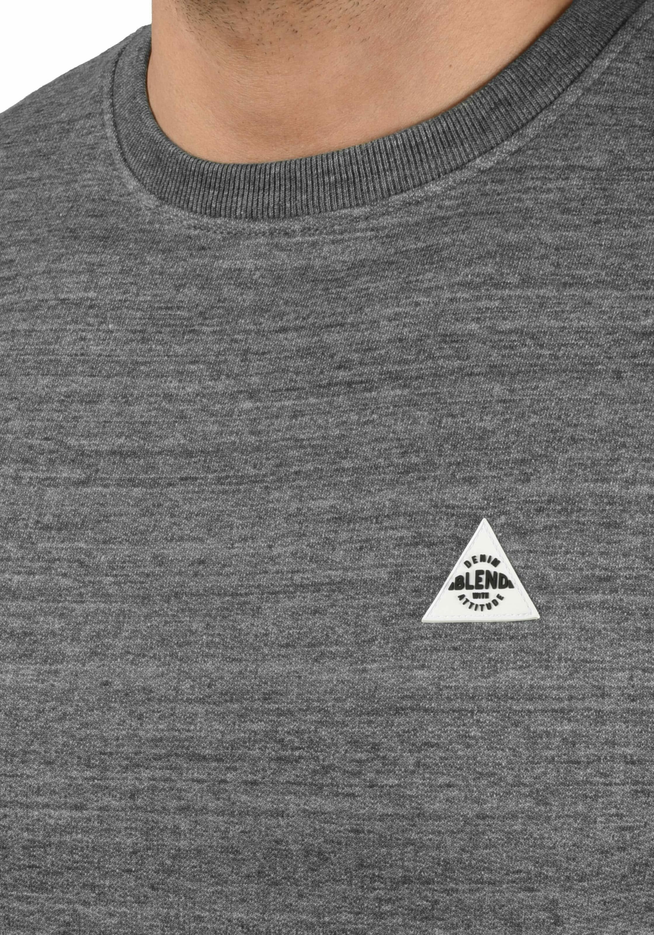 BLEND Sweatshirt 'Henry' in Grijs