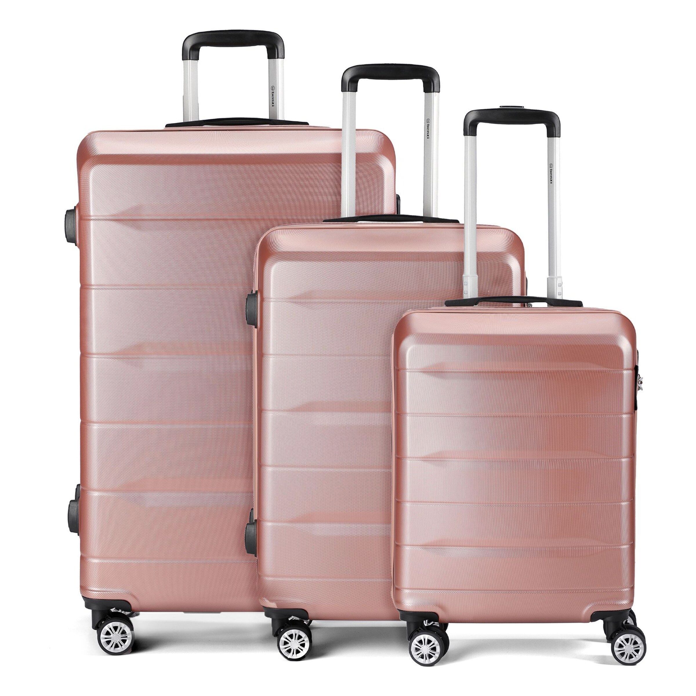 Benzi Kofferset in Roze: voorkant
