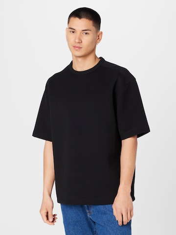 Sweat-shirt River Island en noir : devant