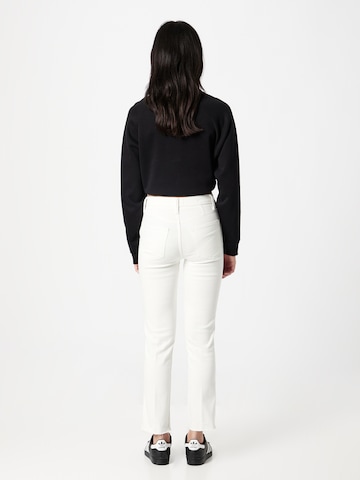 River Island Slimfit Jeans in Weiß