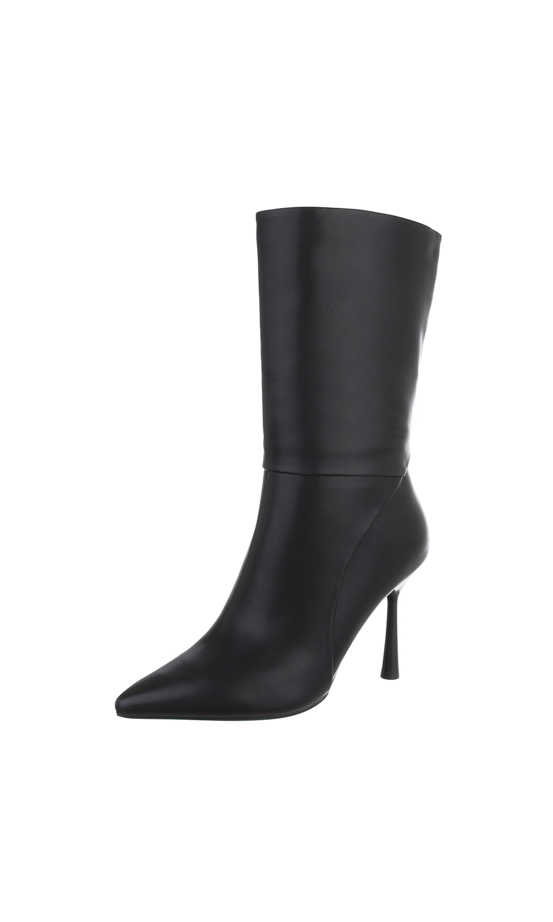 Ital-Design Boots in Black: front