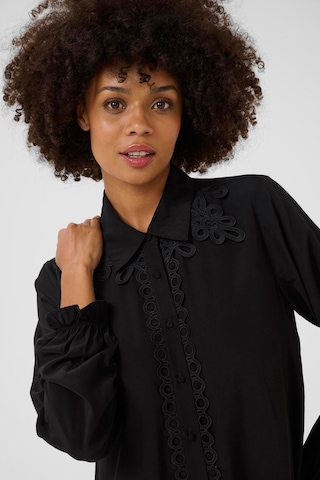 CULTURE Shirt dress 'Amanda Asmine' in Black