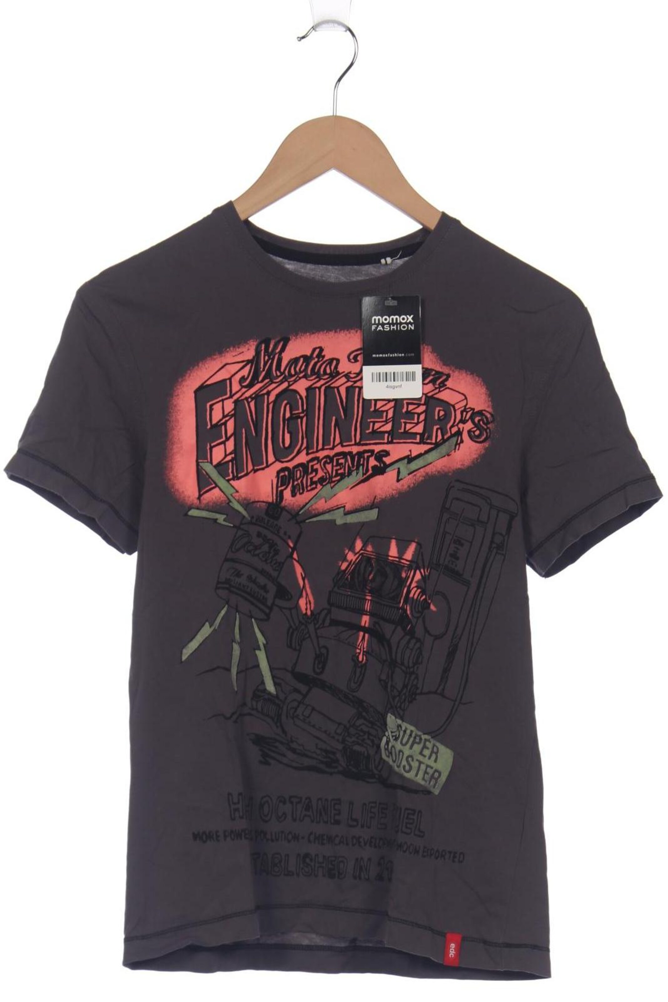 EDC BY ESPRIT T-Shirt XS in Grau: Vorderseite