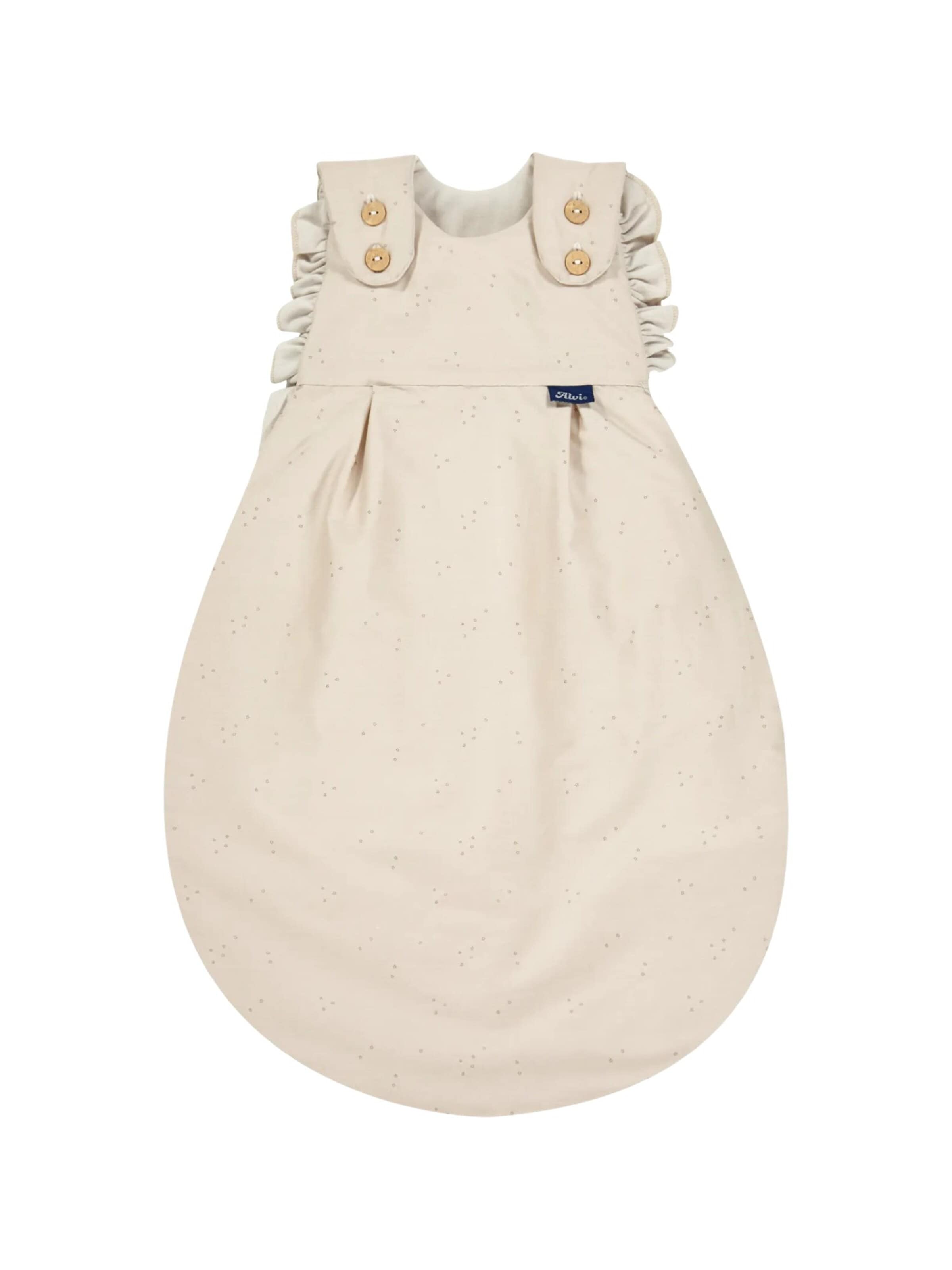 ALVI Sleeping Bag in Beige: front