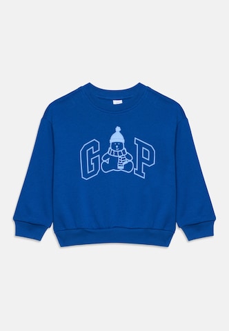 GAP Sweatshirt in Blauw: voorkant