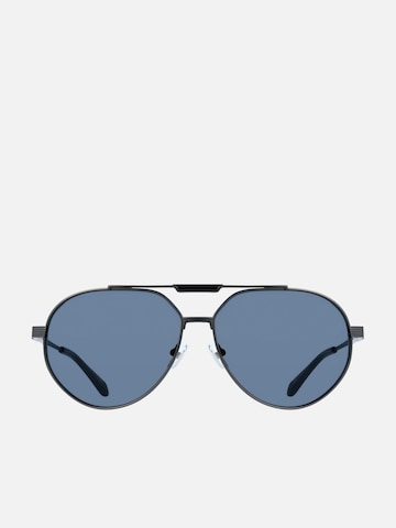 FERRAGAMO - Gafas de sol en gris: frente
